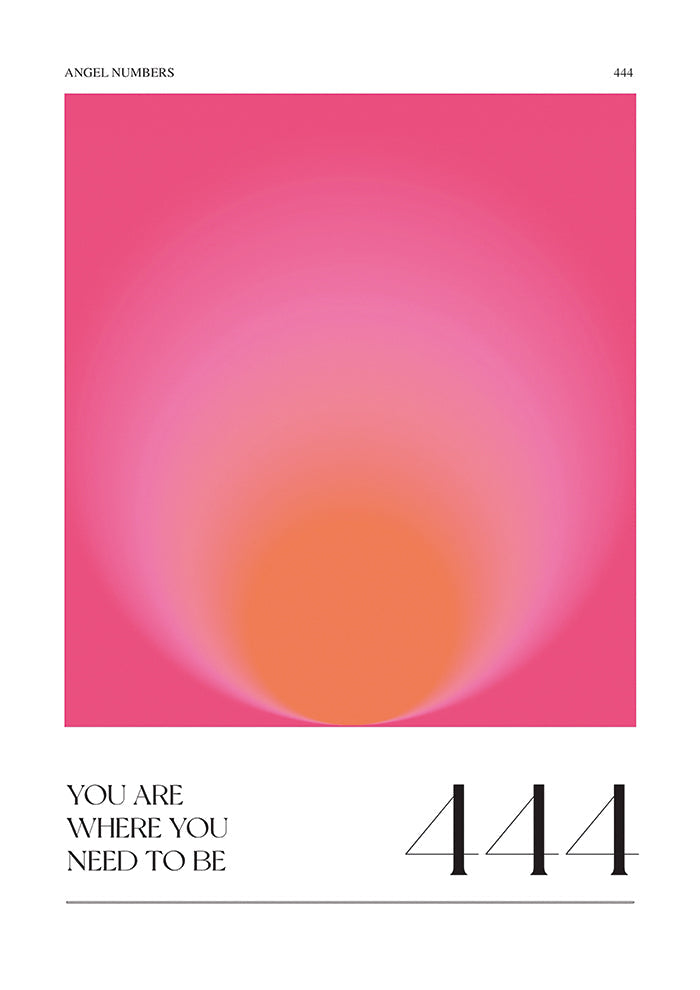 You are where you need to be