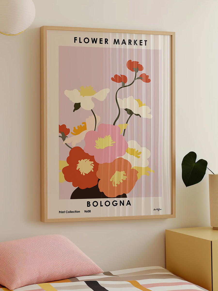 Flower Market Bologna