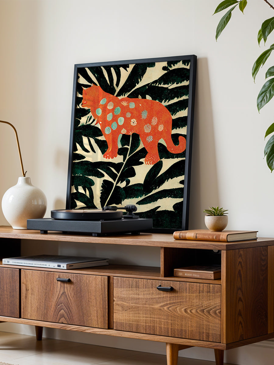 Tiger In The Jungle