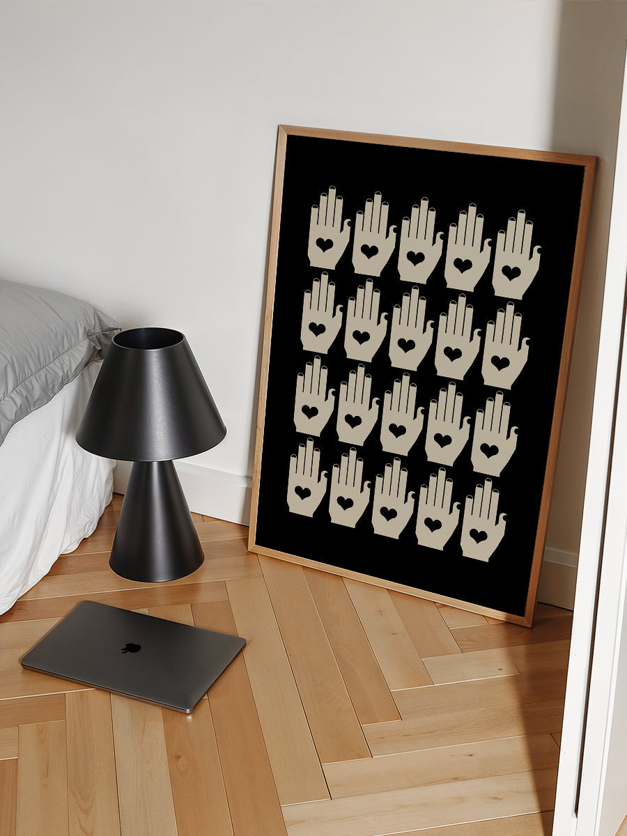 Retro Hands Black