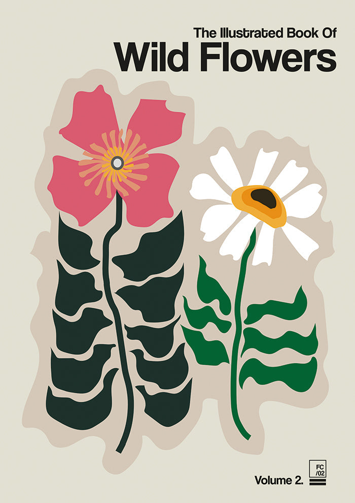 The Illustrated Book Of Wild Flowers Grey