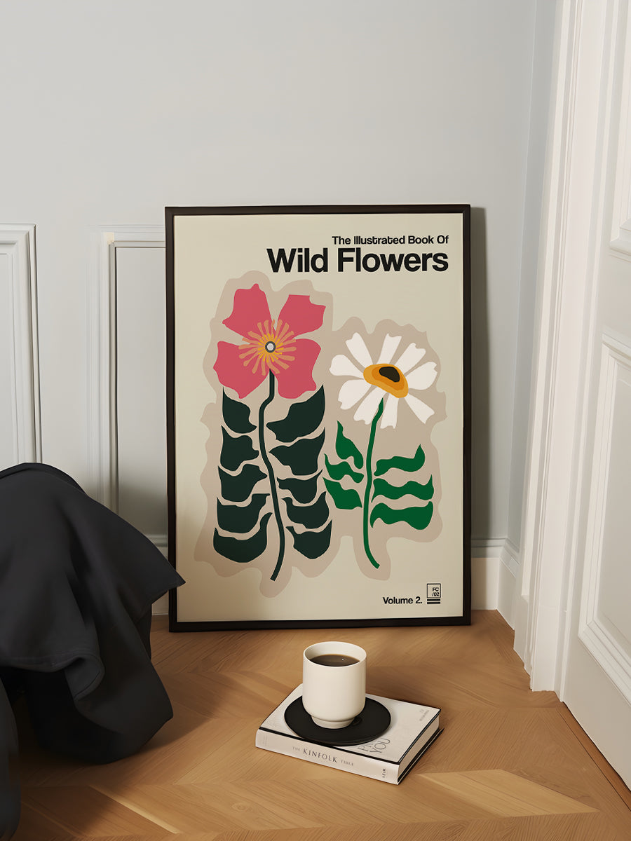 The Illustrated Book Of Wild Flowers Grey
