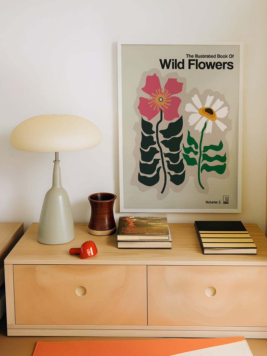 The Illustrated Book Of Wild Flowers Grey