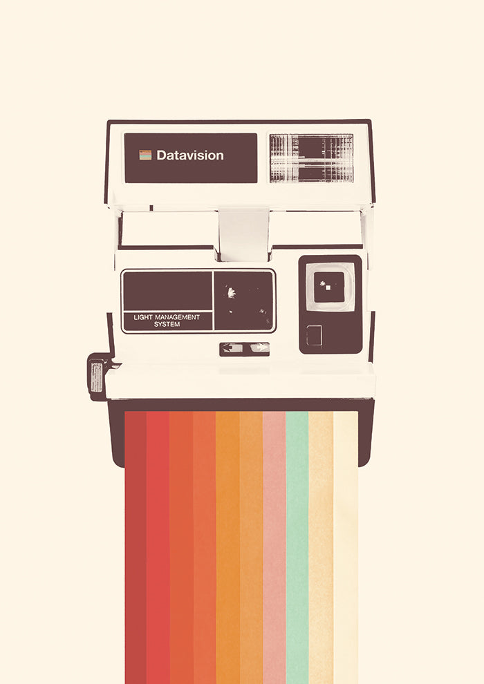 Instant Camera Rainbow