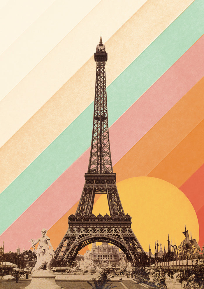Eiffel Tower Rainbow