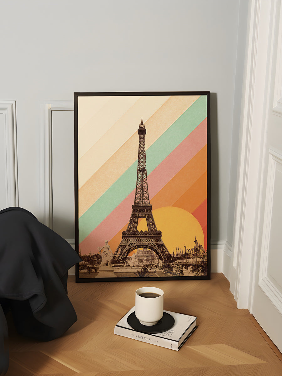 Eiffel Tower Rainbow