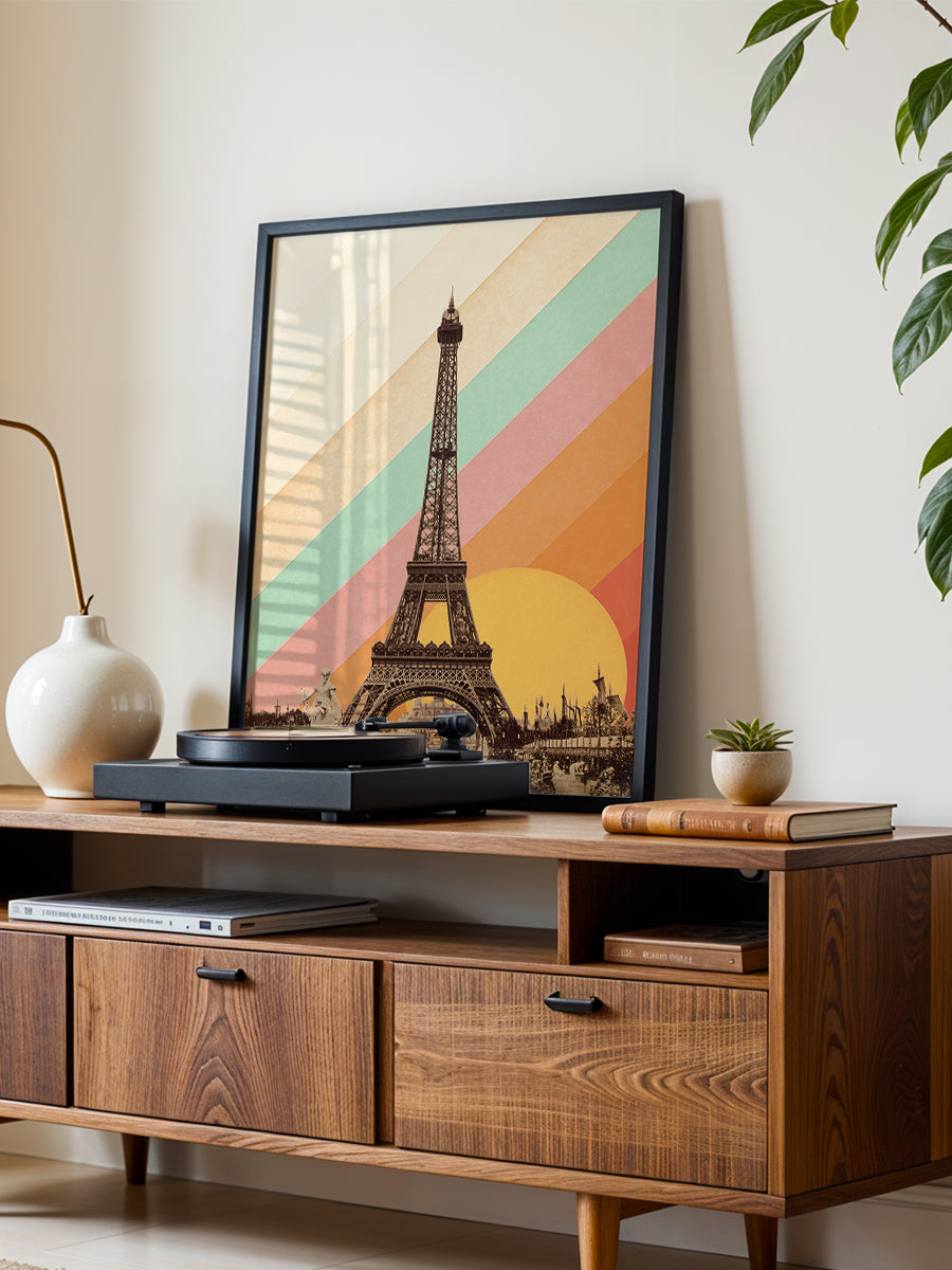 Eiffel Tower Rainbow