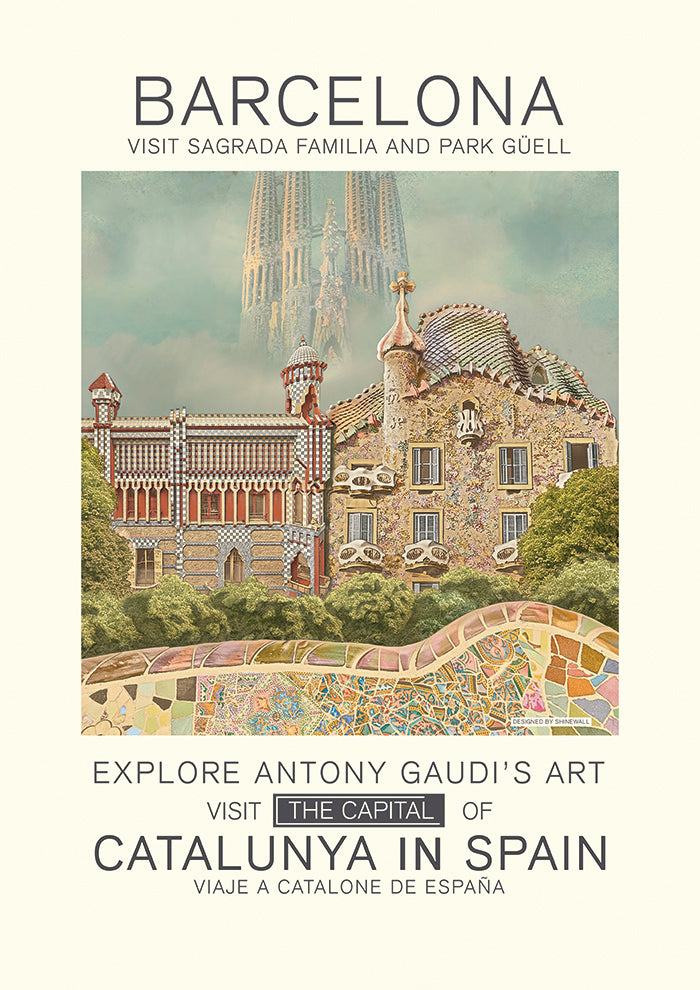 Barcelona print
