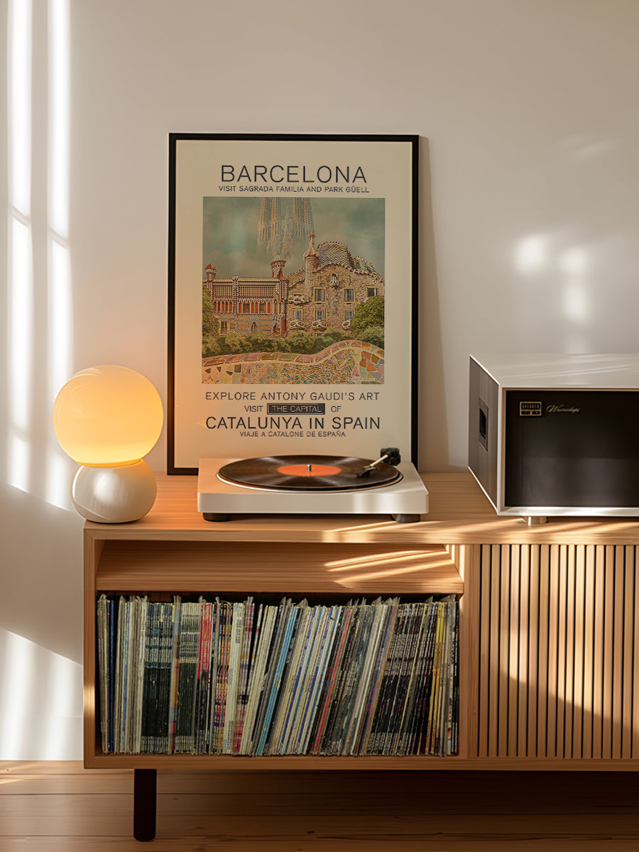 Barcelona print