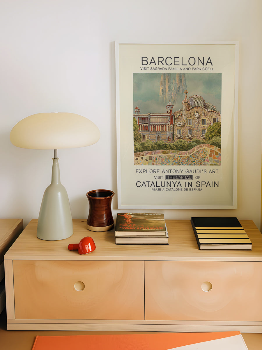 Barcelona print