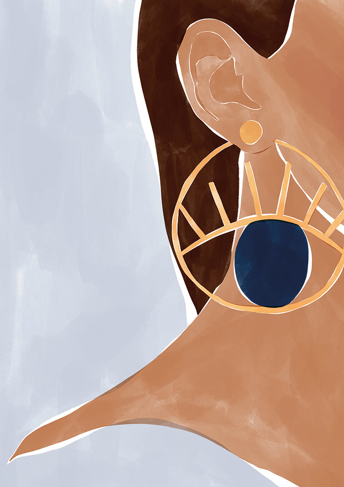 Evil Eye Earing