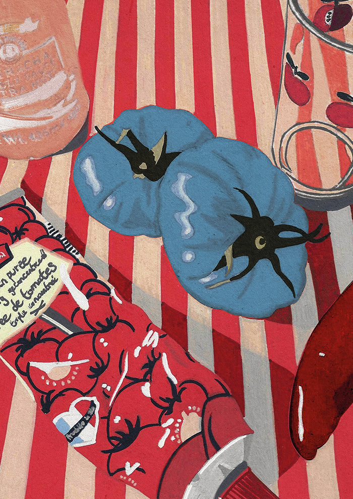 Blue Tomatoes