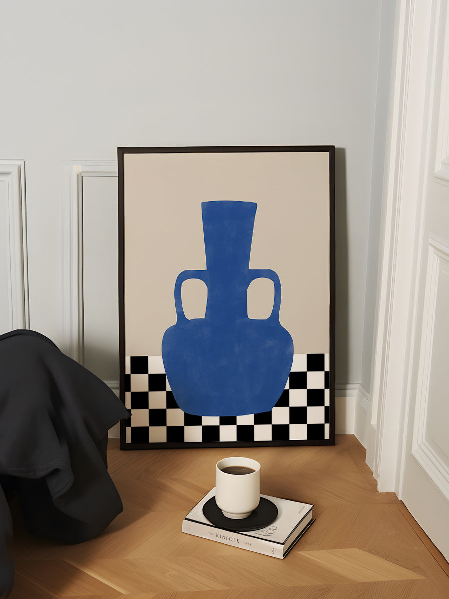 Azure Vase Chess Board