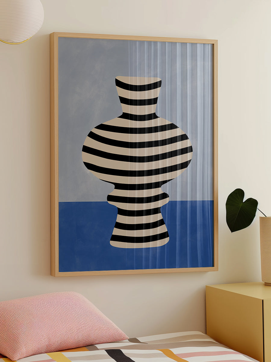 Striped Vase Illusion