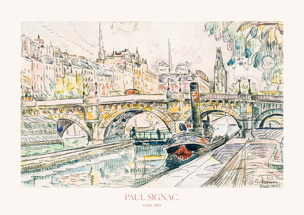 Tugboat At the Pont Neuf