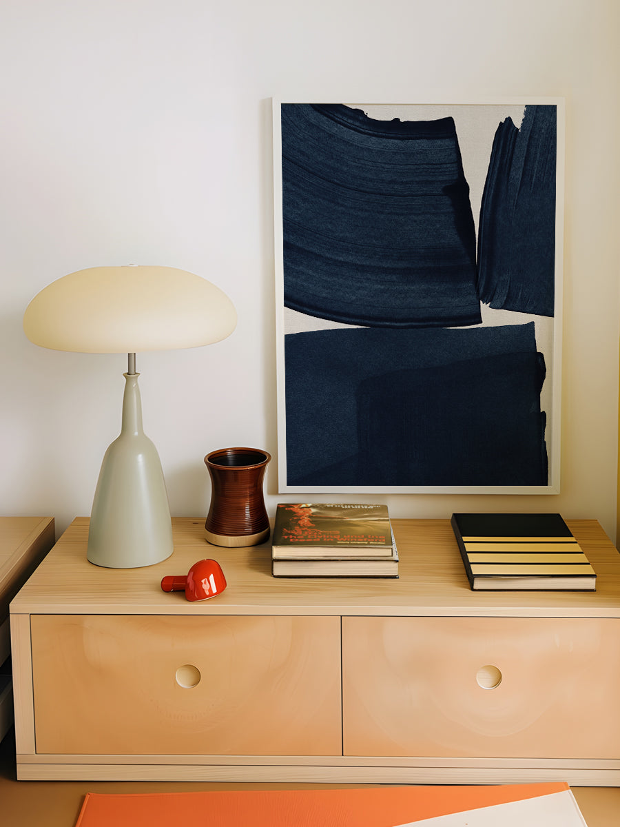 Minimalist Painting Blue I