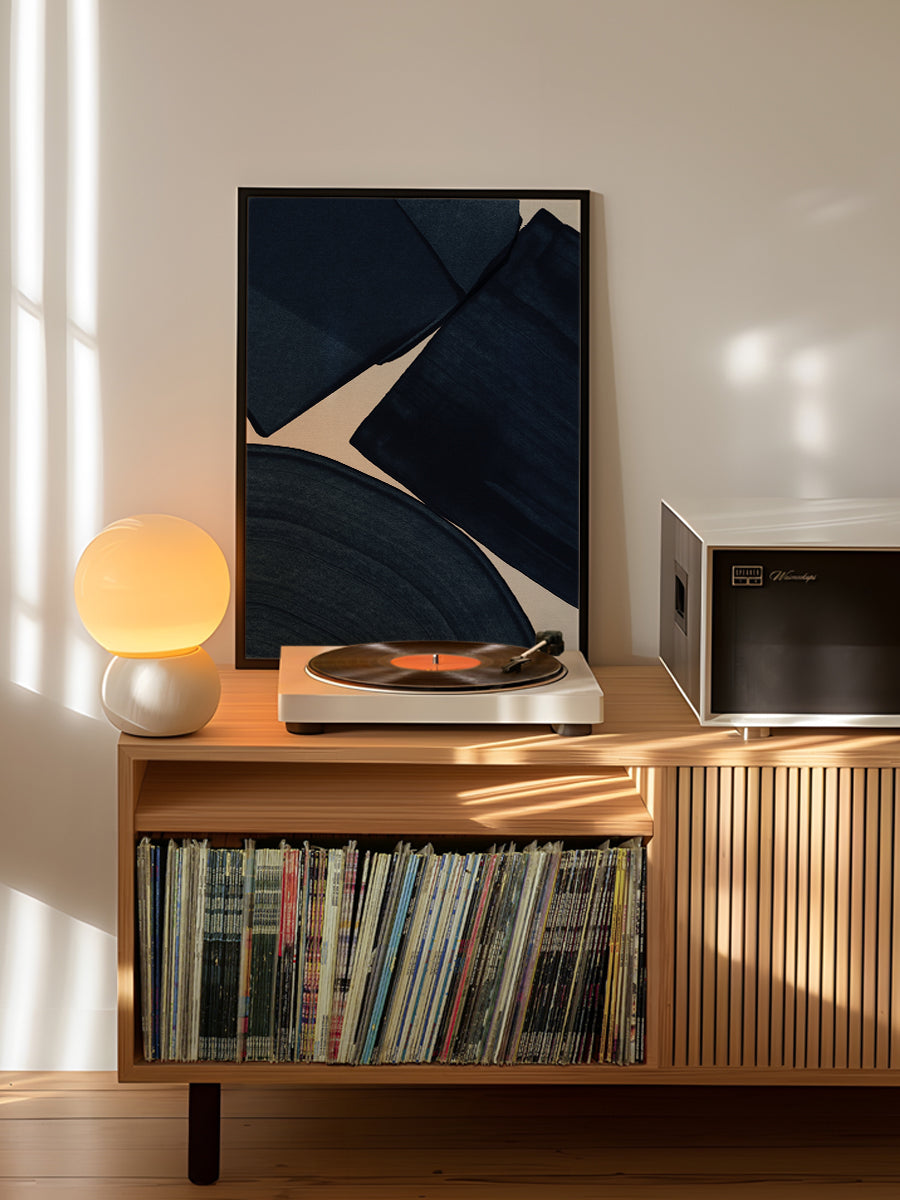 Minimalist Painting Blue II