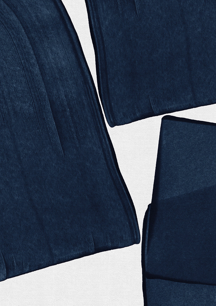 Minimalist Painting Blue III
