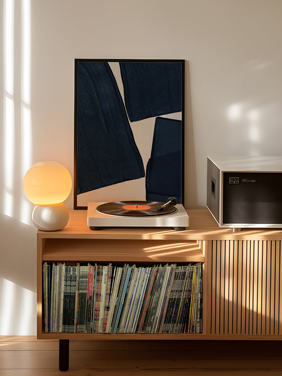Minimalist Painting Blue III
