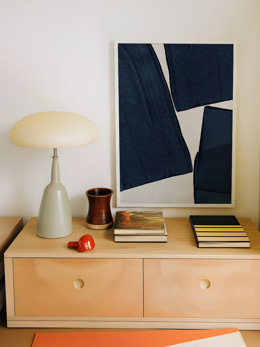 Minimalist Painting Blue III