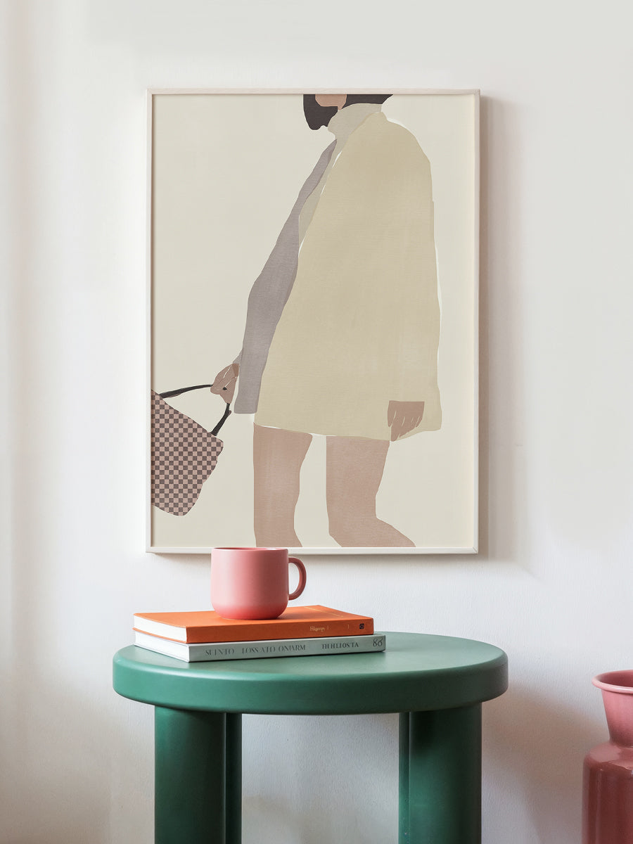 Figure Holding a Handbag