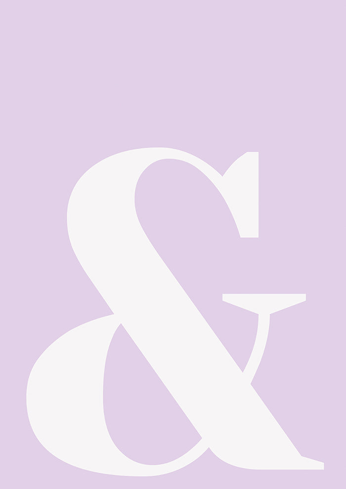 Lavender Ampersand