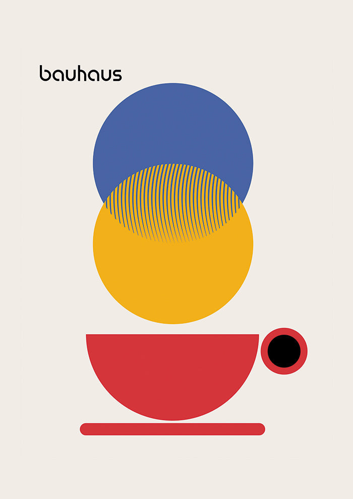 Bauhaus Coffee Abstract