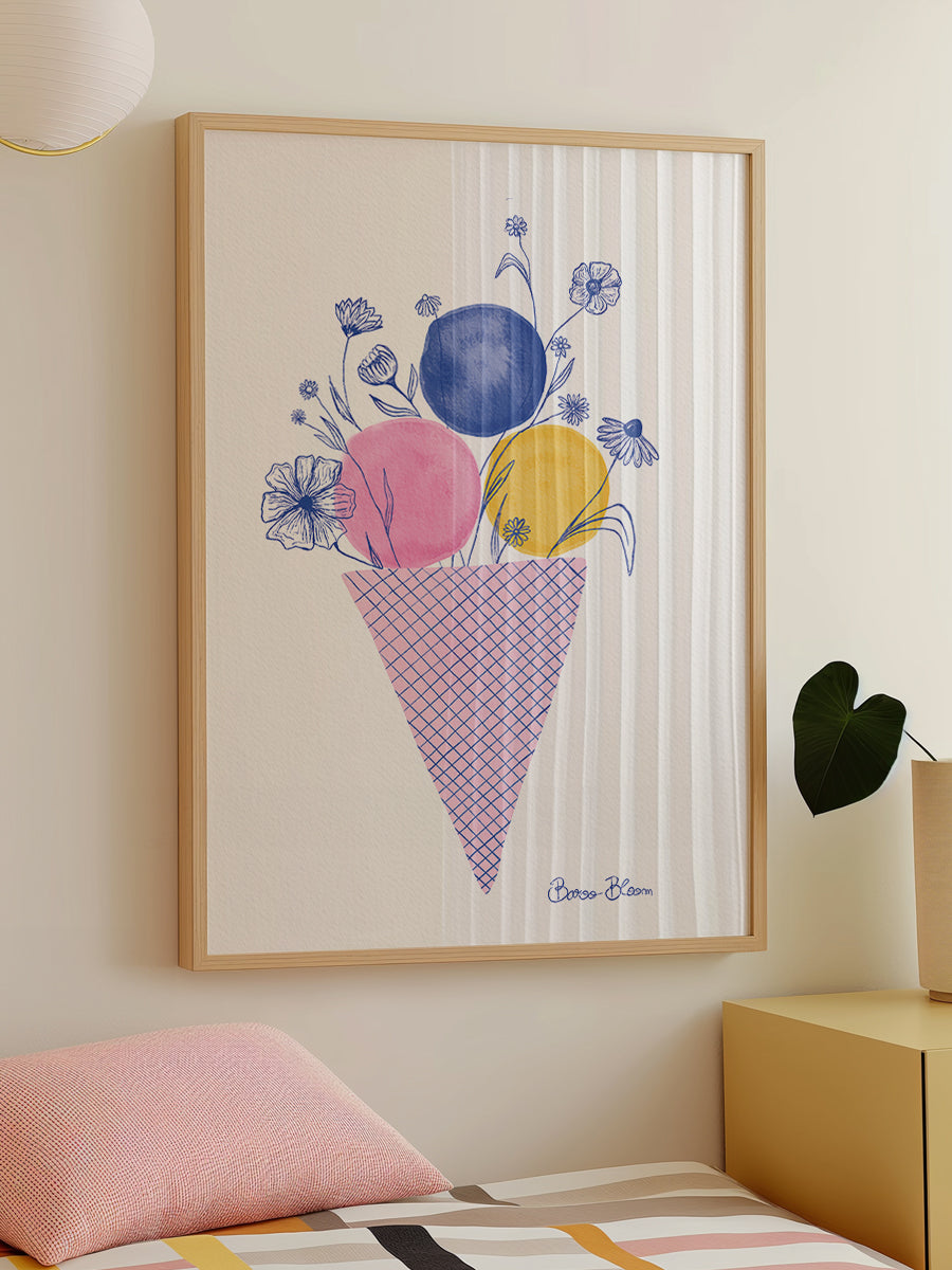 Ice Cream Flowers