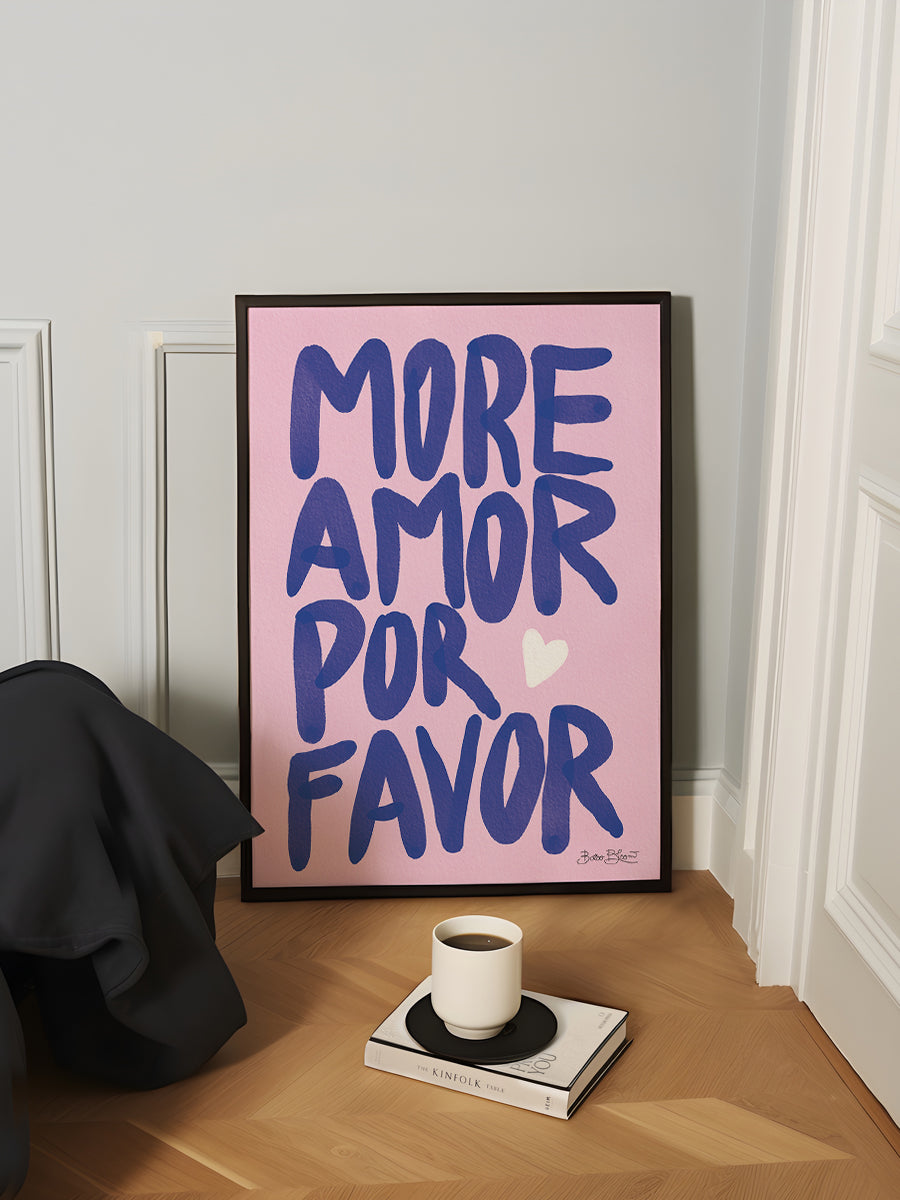 More Amor Por Favor Blue