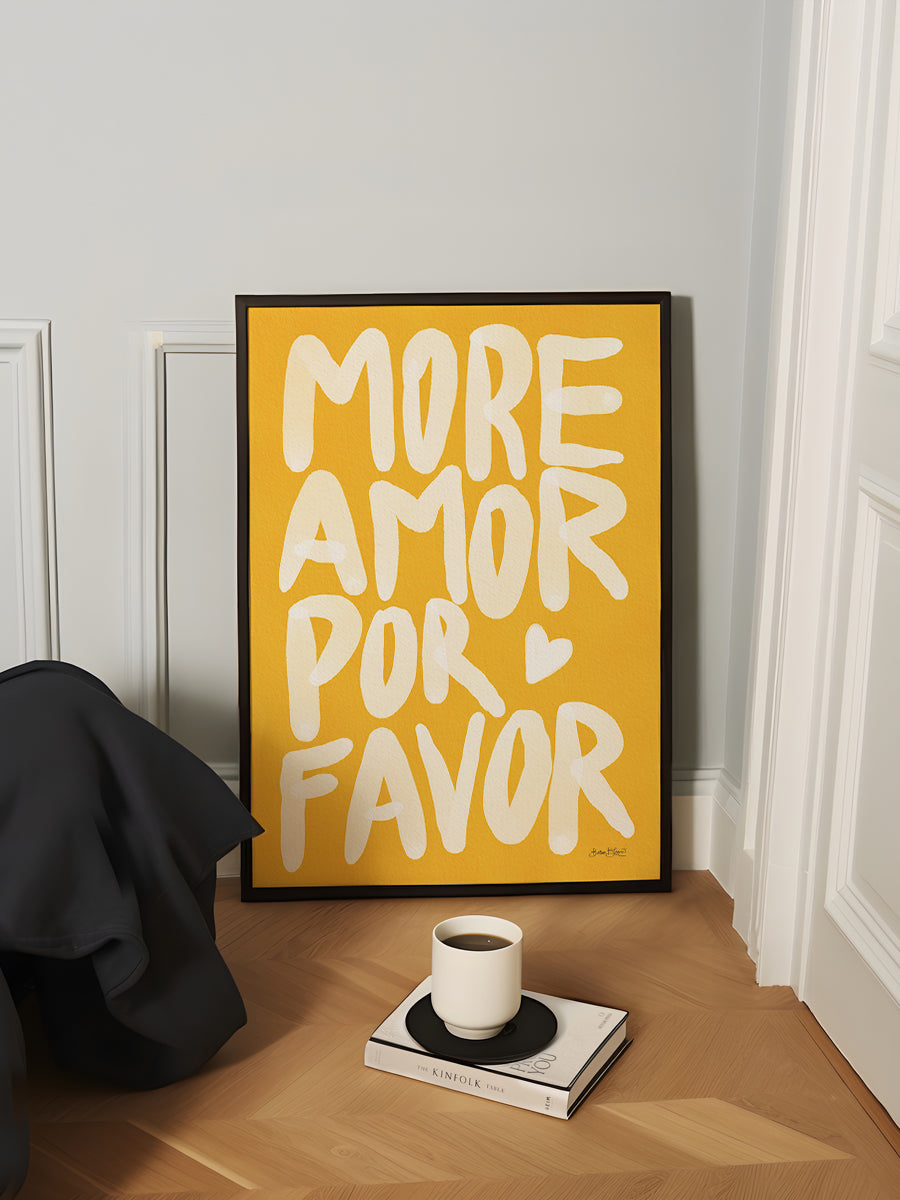 More Amor Por Favor Yellow