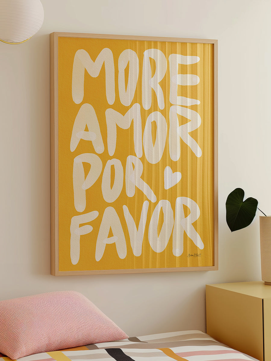 More Amor Por Favor Yellow