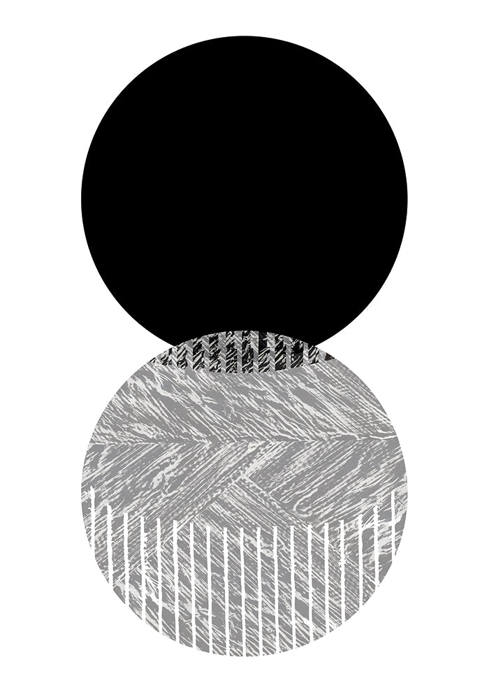 Black Grey Dots Bauhaus No2