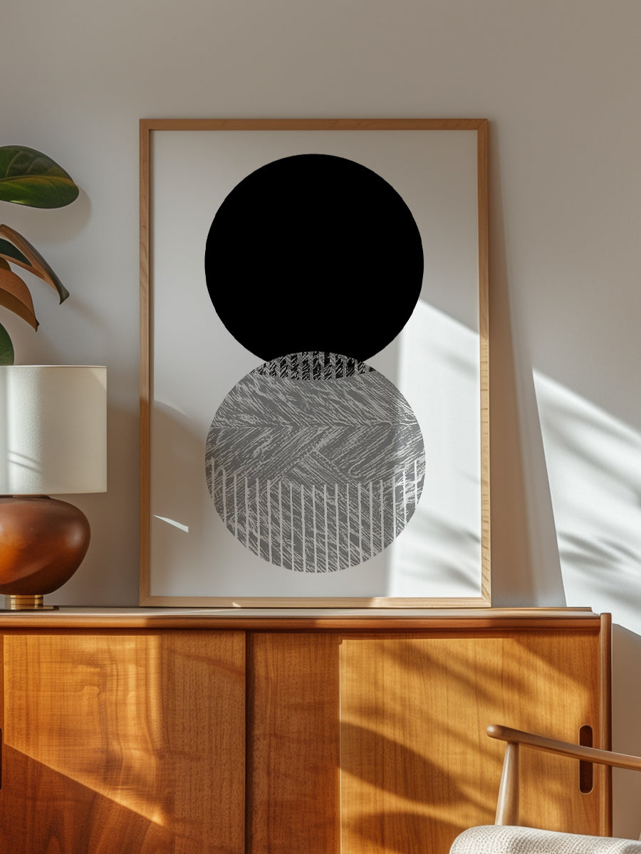 Black Grey Dots Bauhaus No2