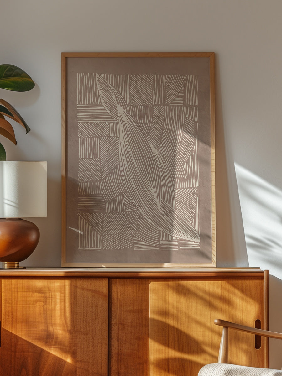 Abstract Irregular Lines
