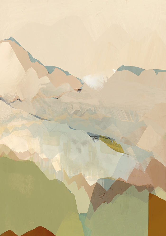 Peachy Mountain Range 1