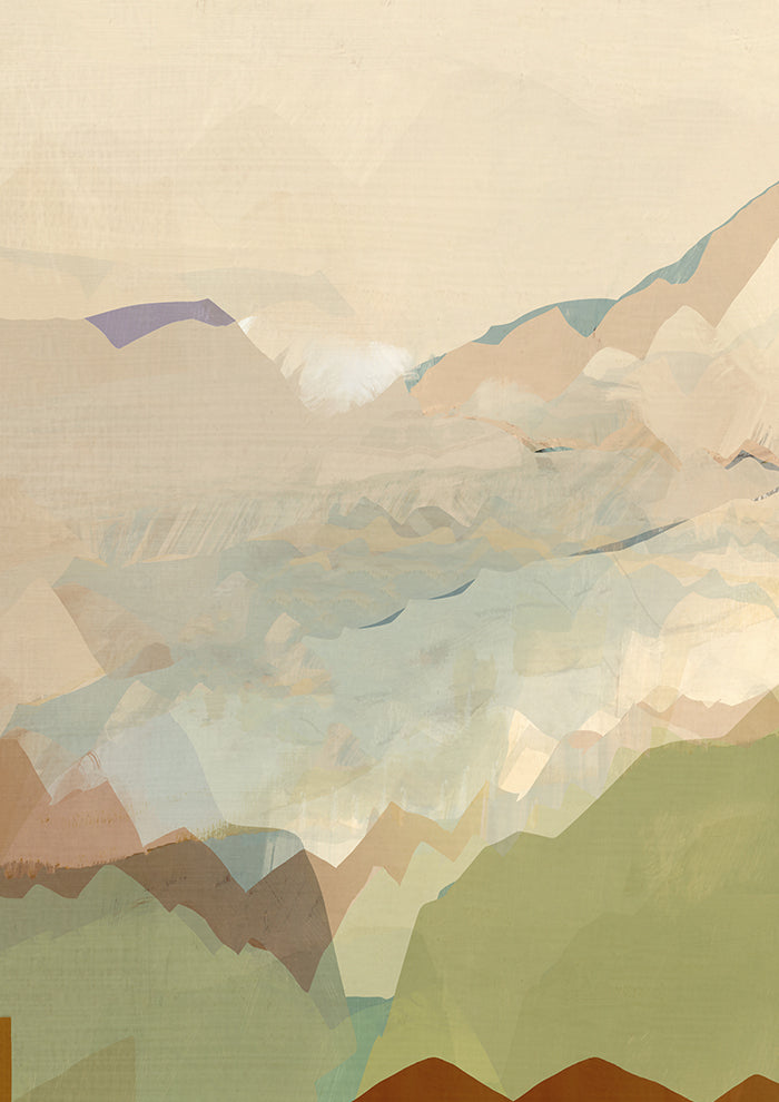 Peachy Mountain Range 3