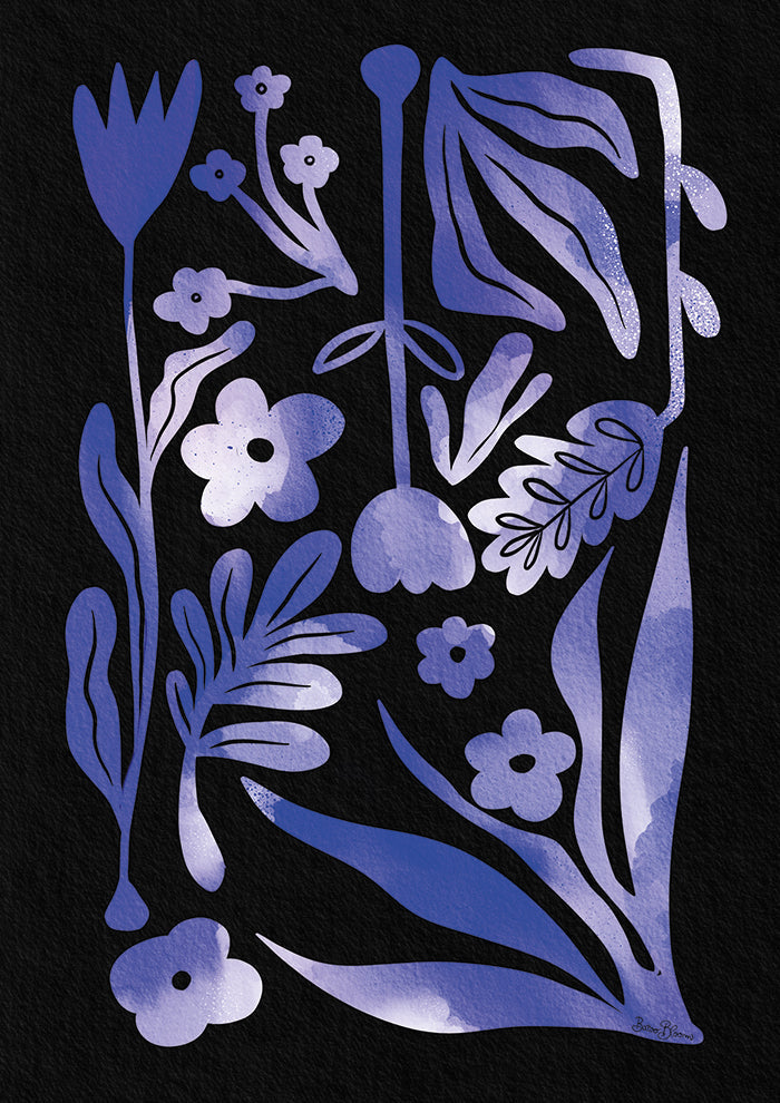 Nordic Abstract Florals