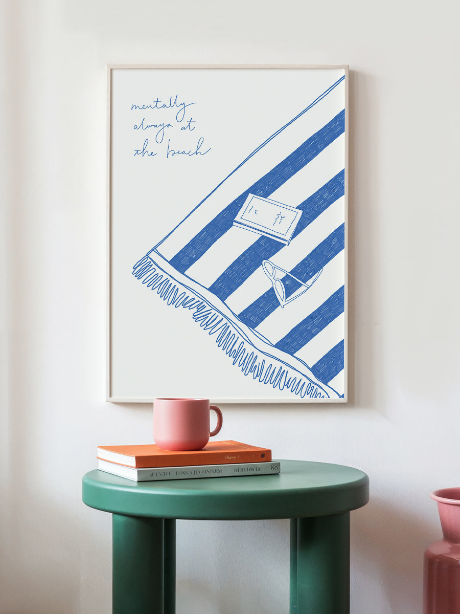 Summer holiday beach towel