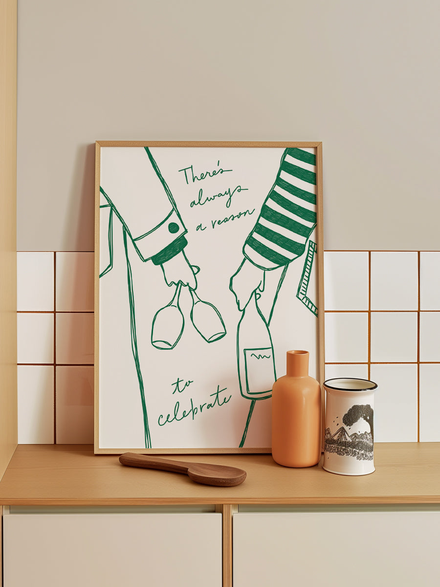 Wine Vin Femme Vert