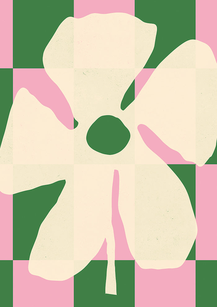 Abstract Shapes Flower