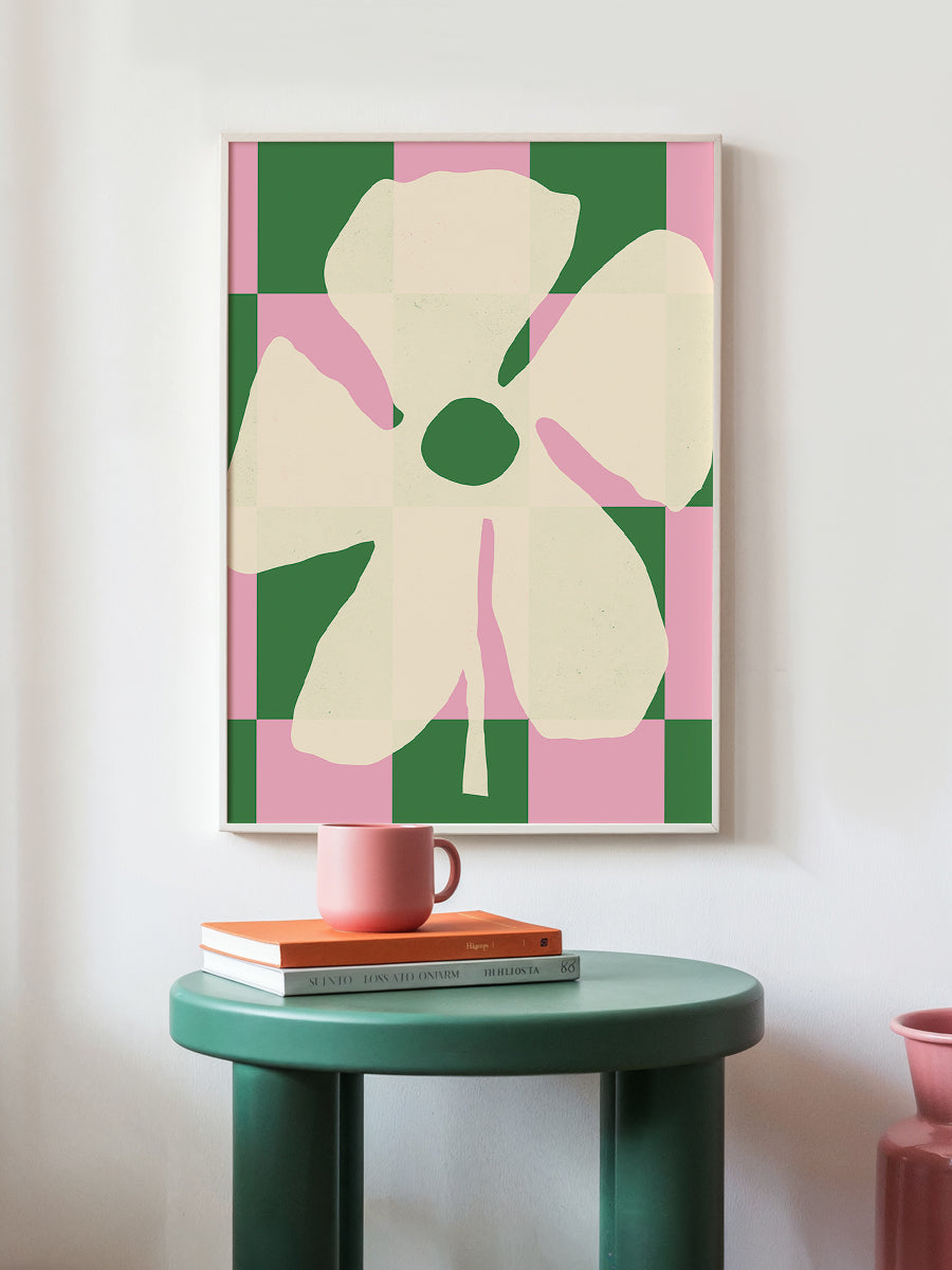 Abstract Shapes Flower