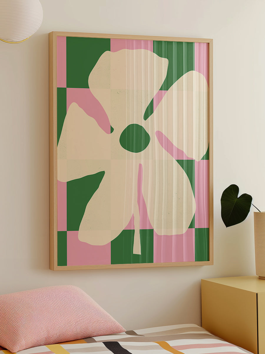 Abstract Shapes Flower