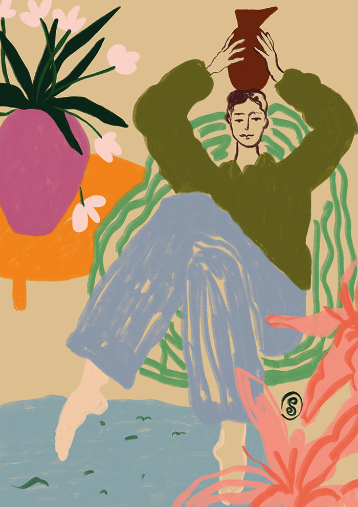Woman With a Vessel