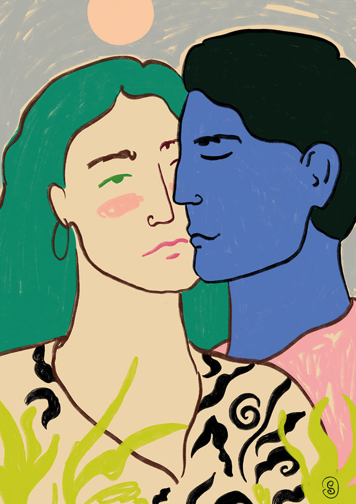 Lovers Under the Moon