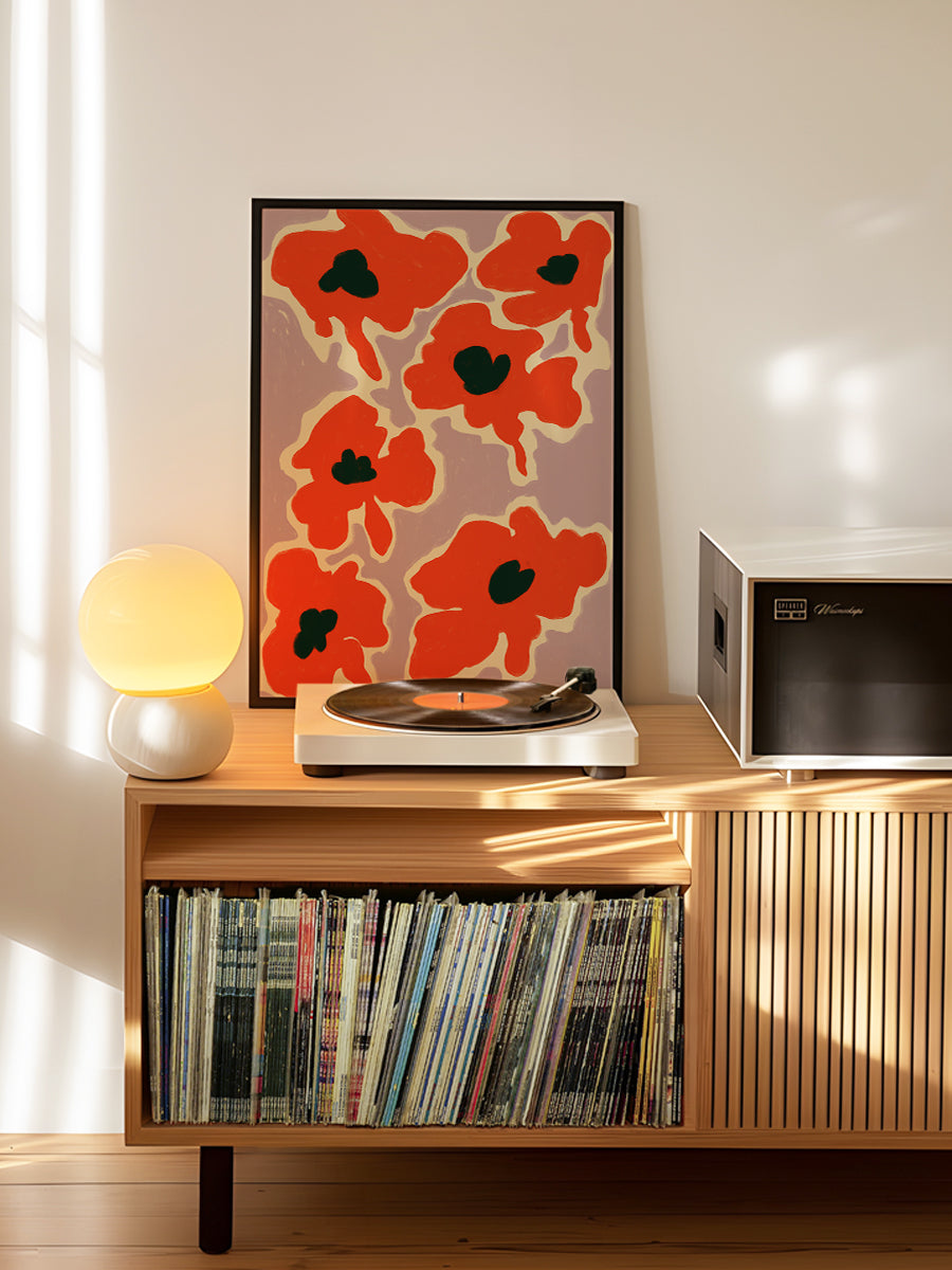 Vibrant Poppy Flowers
