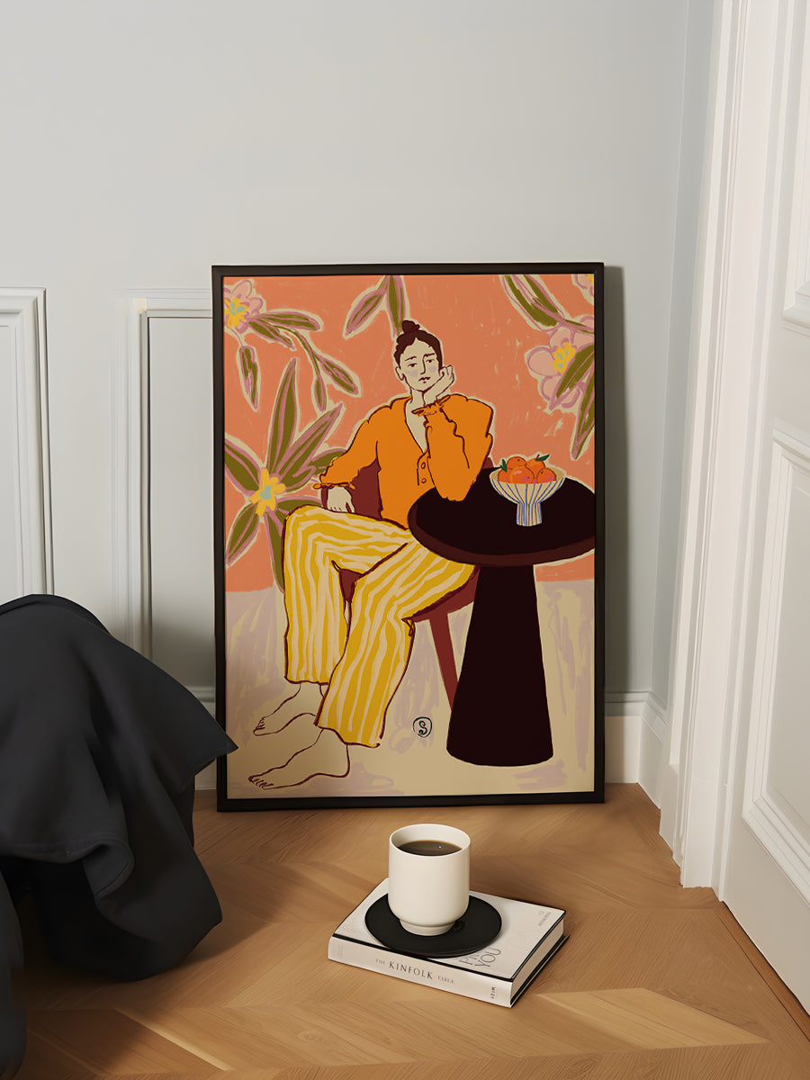 Woman With Oranges