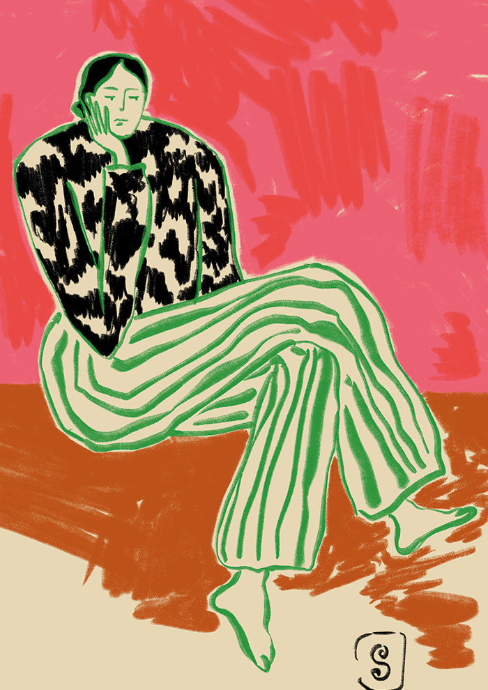 Calm Woman Portrait