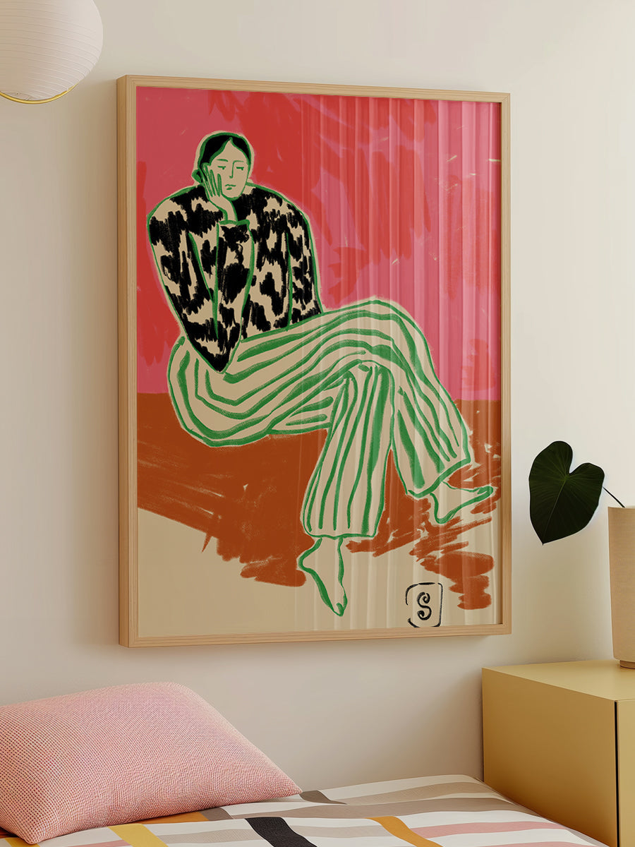 Calm Woman Portrait