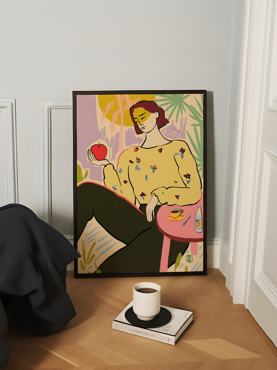 Woman With Apple