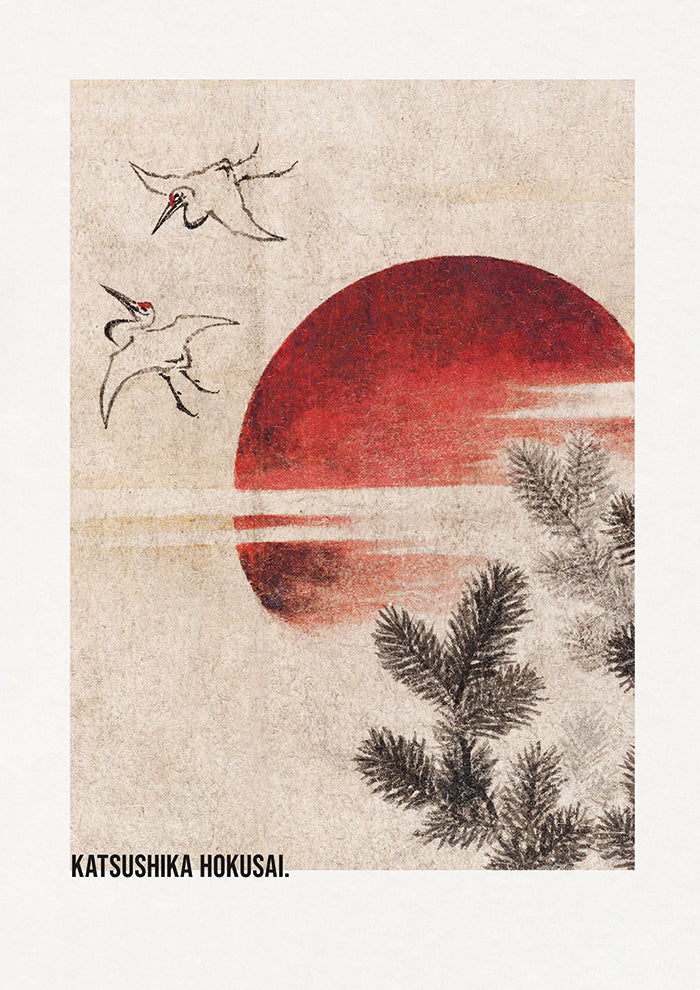 Birds and Sunset From Album of Sketches portrait